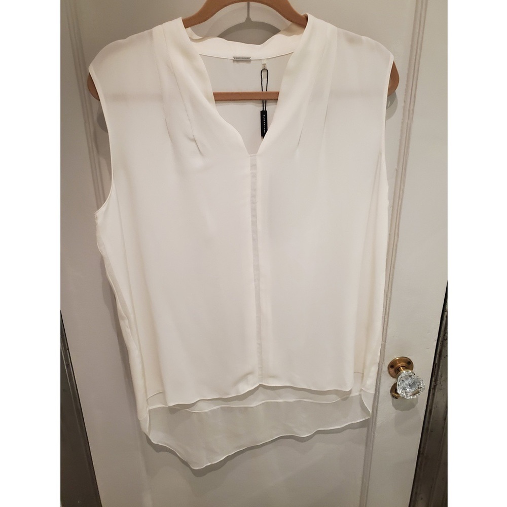 Elie Tahari White Blouse